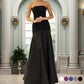 💃Elegant Off-Shoulder A-Line Long Dress