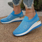 Rhinestone Slip-on Casual Mesh Fabric Sneakers For Women