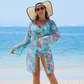 🏖️Summer Hot Sale 49% OFF🌼Women's Fashion Multicolor Printed Bikini Swimsuit 3 Piece Set