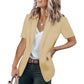 ✨New Arrival✨🌸Women's Stylish Casual Short Sleeve Blazer