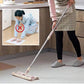 🔥Hot Sale 50% OFF⏳Flat Mop with Stainless Steel Handle with Reusable Washable Mop Cloths