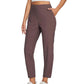 ⏳2026 Hot Sale 50% OFF🌞Women’s Fitted High-Waisted Zip-Pocket Trousers - 👖Lightweight, Breathable, Soft 26"/27" Ankle Pants with Zipper Pockets