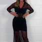 🎉2025 New Products Hot Sale✨Women's Sexy V-Neck Lace Dress