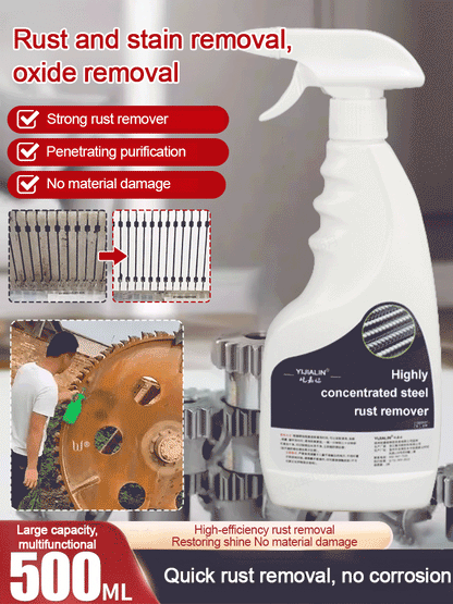 🔥 Highly concentrated rust remover for steel & iron