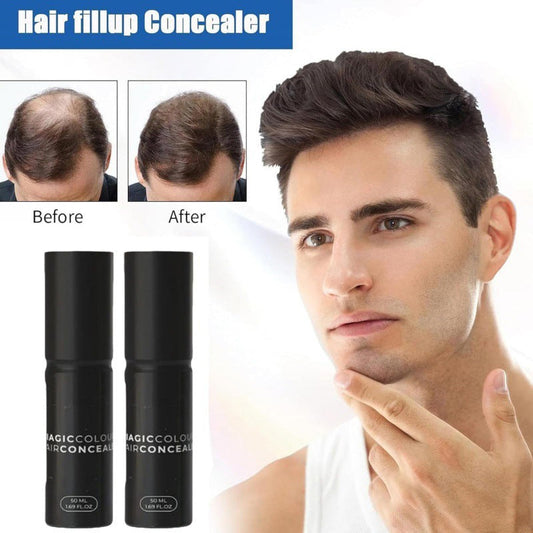 Scalp concealer for fuller, natural-looking hair