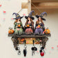 🎃Spellbinding Halloween Witches Wall Decor With Hooks