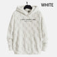 Thick Loose Furry Hooded Sweatshirt