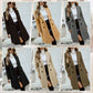 Women's Notch Collar Midi Coat