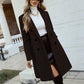 Women's Notch Collar Midi Coat