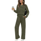 🥳💞 Over 45,000 sold 🔥 50% off 💥 Women's Casual Set: Top & Drawstring Pants 👕👖