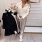 💖LAST DAY PROMOTION - 50%OFF 💖Women's Solid Color Zip Up Sports Suit