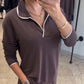 Women's Casual V-Neck Top + Wide-Leg Pants Suit