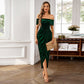 💃Christmas Sale 49% OFF🎉Women's Elegant Off The Shoulder Ruched Dress