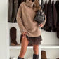 ❄️Black Friday Sale 50% OFF!!⚡Turtleneck Sweater Mini Dress Set