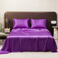 Plain satin flat sheet🛏️As soon as it touches the skin, it provides an exceptionally soothing feeling, making it ideal for sleep.😴