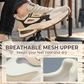 Men's Chunky Platform Sneakers with Breathable Mesh