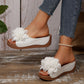 ✨Women's Floral Appliqué Wedge Sandals 👡Step Into Summer With Style🌸