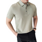 Men’s Cooling Solid Color Business Casual Short-Sleeve Shirt