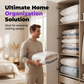 👍SpaceSaver™ Vacuum Storage Bags – Airtight, Reusable & BPA-Free 🛡️ | Save 75% Space for Clothes, Duvets & Blankets 🏠 | UK-Tested Home Organisation Solution! ♻️