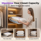 👍SpaceSaver™ Vacuum Storage Bags – Airtight, Reusable & BPA-Free 🛡️ | Save 75% Space for Clothes, Duvets & Blankets 🏠 | UK-Tested Home Organisation Solution! ♻️