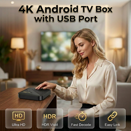 Android TV Box with Bluetooth