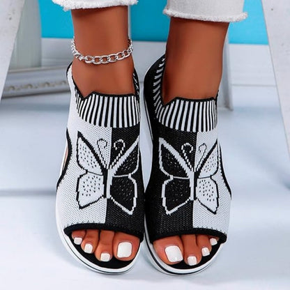 🎁New Arrival 50% OFF💥Women's Casual Peep-Toe Platform Beach Sandals