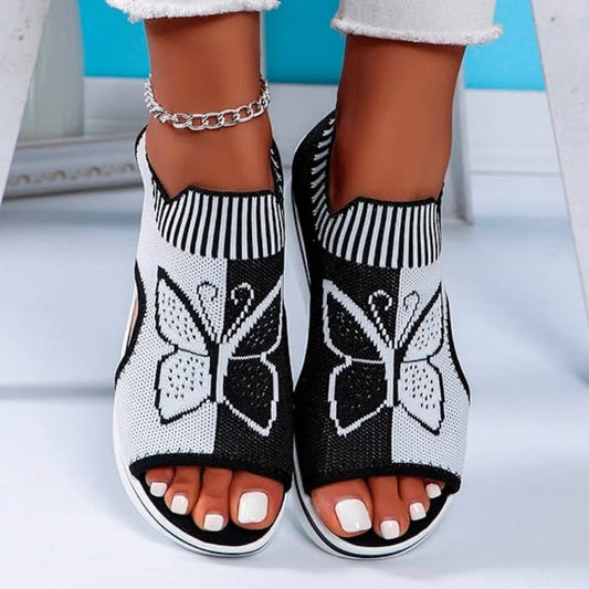🎁New Arrival 50% OFF💥Women's Casual Peep-Toe Platform Beach Sandals