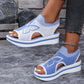 🎁New Arrival 50% OFF💥Women's Casual Peep-Toe Platform Beach Sandals