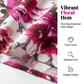 👗🌸Two-piece set consisting of a long printed shirt for women and wide-leg pants
