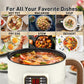 🍲 Multi-Functional Smart Electric Pot – 6 Preset Modes, Delay Timer, Steamer 🍜One Smart Kitchen Helper