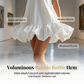 ⏳Time-Limited Special⏰V-Neck Bubble Hem Dress – Voluminous Ruffles, Adjustable Straps, Featherlight ✨
