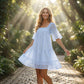 📢📢50% OFF !! ⏰Women's Square Neck Smocked Dress