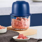 🏆 Last Day Special Price £9.99! ⏰Cordless Multifunctional Mini Electric Food Processor, Wireless Portable Kitchen Chopper for Minced Meat, Garlic & Baby Puree, Fast Food Prep Kitchen Helper