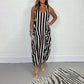 Women's Striped Sleeveless Maxi Dress