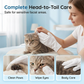 Nourishing Pet Waterless Wipes Shea Butter and Jojoba Oil Pet Gloves