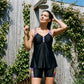 💥Women's Plus Size Flowy Tankini Set – Relaxed top, matching shorts & confident coverage – Perfect for poolside comfort & style ✨