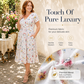 🥳2026 HOT SALE🥳💞50K+ SOLD!🔥🏠 50% OFF! ✨Women's V-Neck Floral Print Dress with Twist Waist