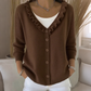 🌸Hot Sale 40% OFF💖Women's Ruffle Collar Knit Cardigan