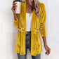 ⌛Limited-time offer-Women's Double-Breasted Velvet Cardigan