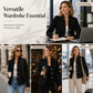 ✨Women's Textured Button Down Blazer Jacket – Effortless Elegance for Every Occasion