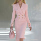✨New Arrivals & Special Offers-Women's Double-Breasted Blazer Dress