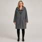 ⌛Limited-Time Offer-Women's Hooded Mid-Length Jacket with 2 Zippers