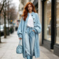 🛍️🧥New Arrivals - Women's Chunky Knit Long Sweater Coat