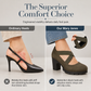Womens Round Toe Crisscross Strap Mary Jane Shoes Chunky Heel Platform Cutout High Heels