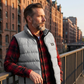 🦺 Warm Core, Easy Movement | Men's Padded Stand-Collar Vest ⚡
