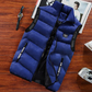 🦺 Warm Core, Easy Movement | Men's Padded Stand-Collar Vest ⚡