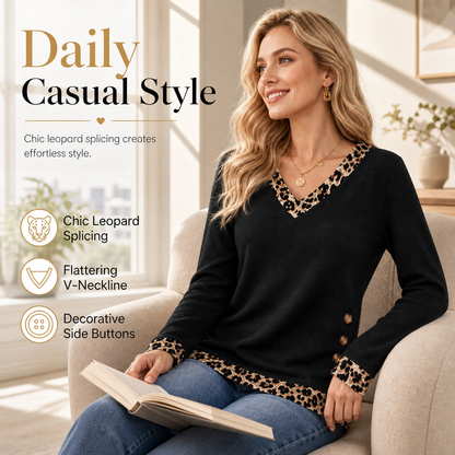 Women's V-Neck Long Sleeve Knit Top✨𝘉𝘶𝘺 𝘢𝘯𝘺 2 𝘢𝘯𝘥 𝘨𝘦𝘵 𝘢𝘯 𝘦𝘹𝘵𝘳𝘢 8% 𝘥𝘪𝘴𝘤𝘰𝘶𝘯𝘵