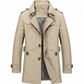 Men's Casual Pure Cotton Windbreaker Spring and Autumn Work Outerwear