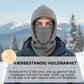🔥 ❄️ Warm Balaclava with Adjustable Drawstring – Face and Neck Protection