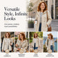 👚✨Women's Casual Warm Mid-Length Hooded Jacket✨𝘉𝘶𝘺 𝘢𝘯𝘺 2 𝘢𝘯𝘥 𝘨𝘦𝘵 𝘢𝘯 𝘦𝘹𝘵𝘳𝘢 8% 𝘥𝘪𝘴𝘤𝘰𝘶𝘯𝘵